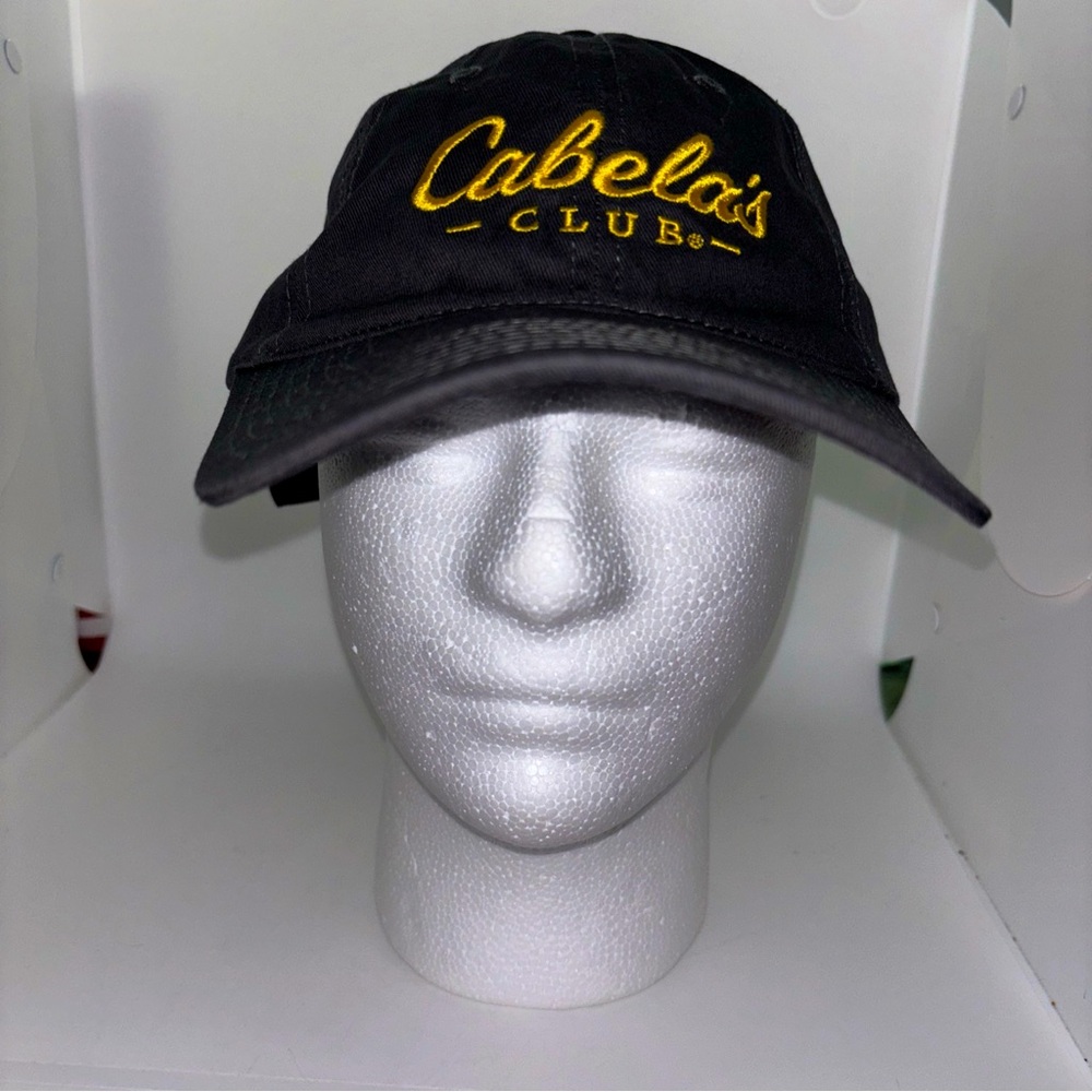 Cabela Baseball Cap- Gray Adult Men’s with the Cabela Club Label buckle OSFM